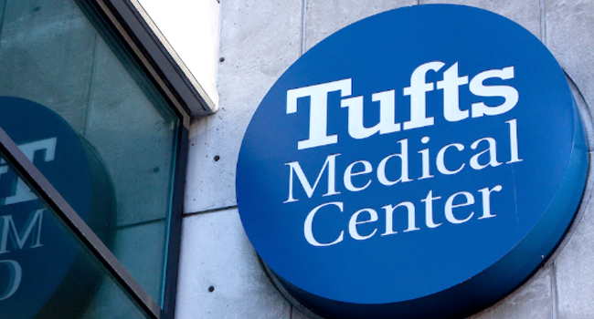 Tufts Medical Center sign